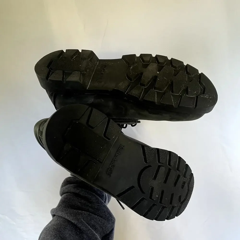 Timberland‎ Ortholite dark gray suade boots primaloft women's size 7 lace up